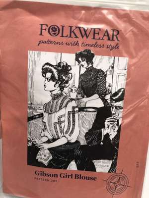 Folkswear - gibson girl blouse